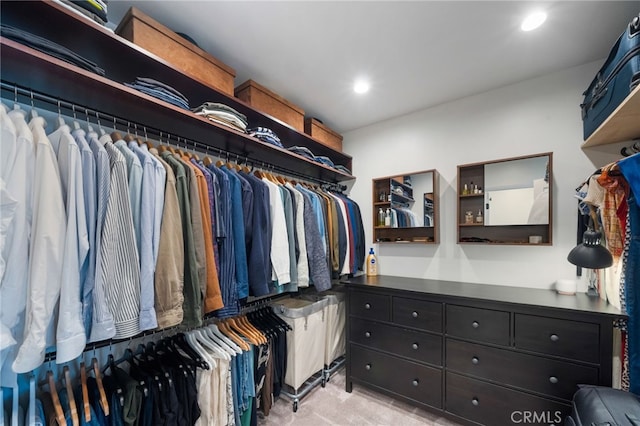 3407 Huxley St Unit 31, Los Angeles, CA 90027 - walk in closet featuring light carpet