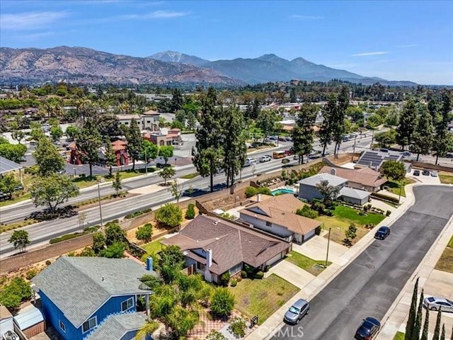 1135 Hampton Ct, San Dimas, CA 91773 - aerial view of residential area with a mountain backdrop