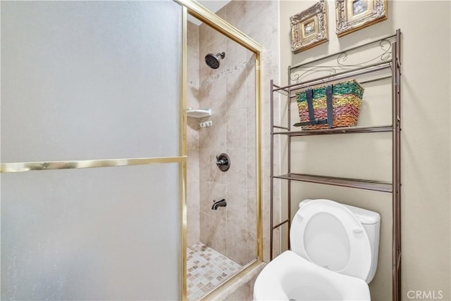1135 Hampton Ct, San Dimas, CA 91773 - bathroom with a stall shower and toilet