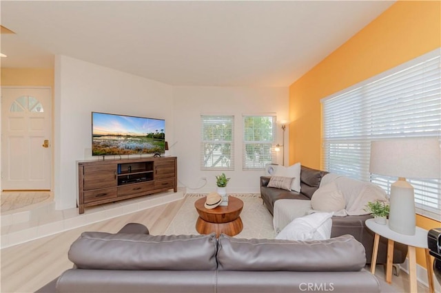15034 Ocaso Ave, La Mirada, CA 90638 - living area with wood finished floors