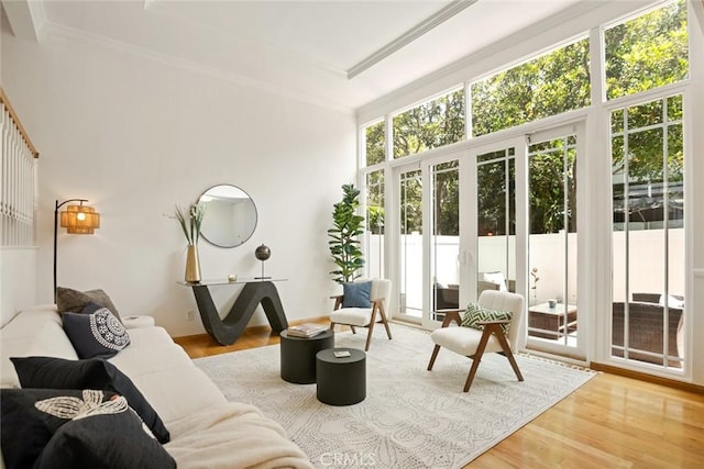 4320 W Kling St Unit 27, Burbank, CA 91505 - sunroom with plenty of natural light and french doors