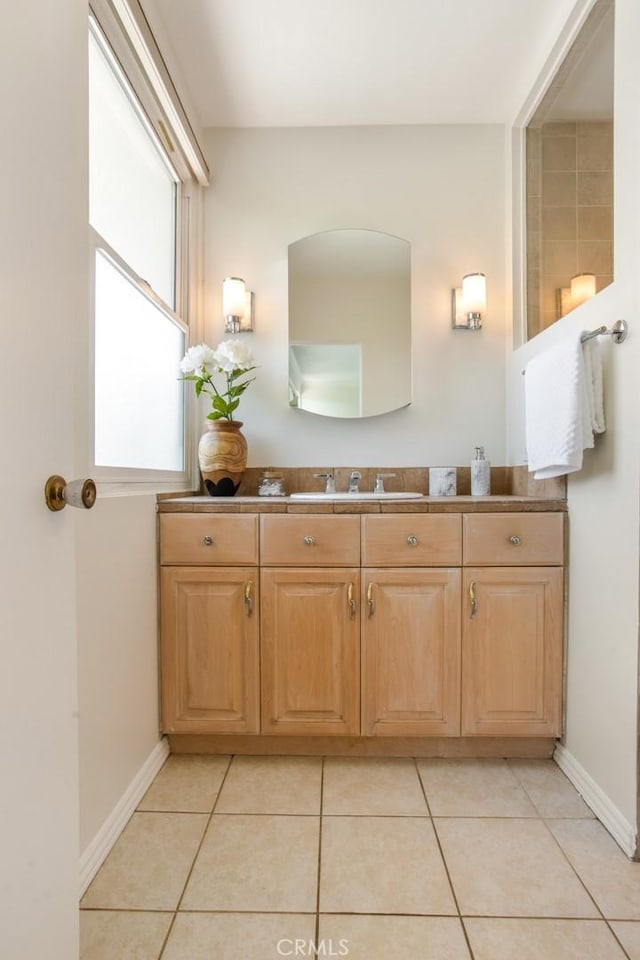4320 W Kling St Unit 27, Burbank, CA 91505 - bathroom featuring vanity and tile patterned flooring
