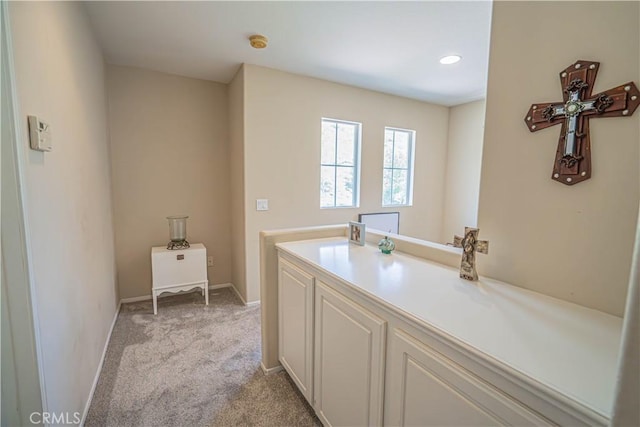 25868 Hammet Cir, Stevenson Ranch, CA 91381 - bathroom with baseboards and vanity