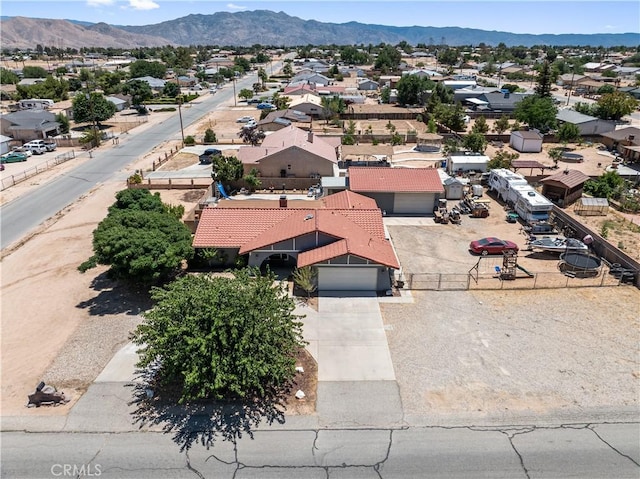 18043 Preston St, Hesperia, CA 92345 - aerial view of residential area featuring a mountainous background