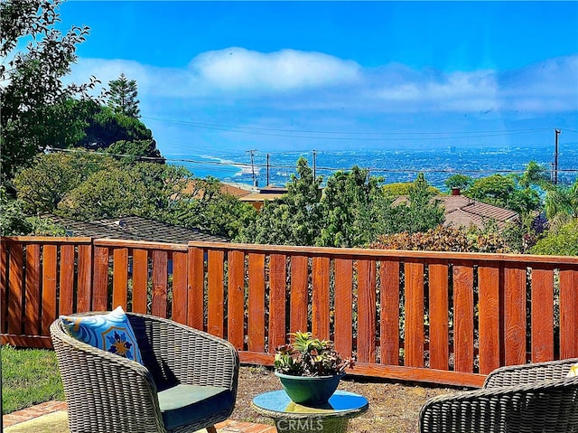 5527 Elmbank Rd, Rancho Palos Verdes, CA 90275 - view of wooden terrace
