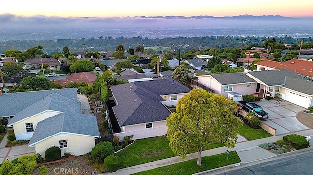 5527 Elmbank Rd, Rancho Palos Verdes, CA 90275 - aerial view at dusk of a residential view