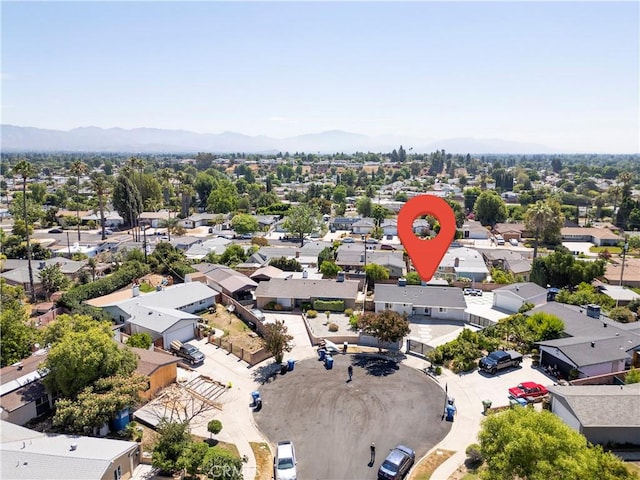 16652 Itasca St, Northridge, CA 91343 - aerial view of residential area with a mountain backdrop