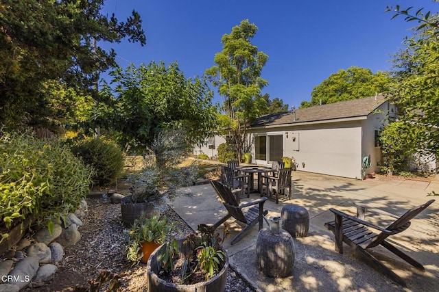 1104 Mariano Dr, Ojai, CA 93023 - view of patio featuring outdoor dining space