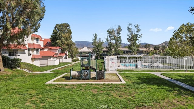 17910 River Cir Unit 1, Canyon Country, CA 91387 - view of community featuring a mountain view