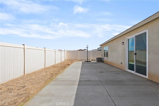 25541 Buckeye Meadow Ln, Homeland, CA 92548 - fenced backyard featuring a patio