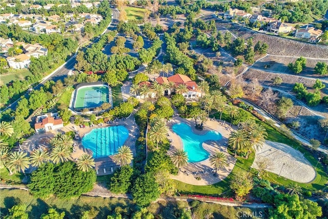 10 Calle Castillo, San Clemente, CA 92673 - aerial view of property and surrounding area with a pool area