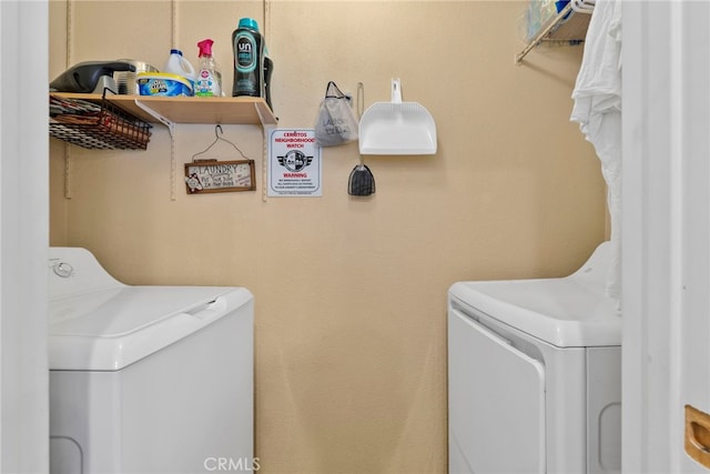 17700 Palo Verde Ave, Cerritos, CA 90703 - laundry area featuring washer and clothes dryer