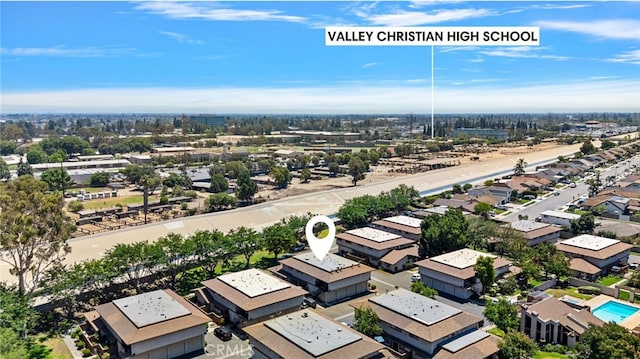 17700 Palo Verde Ave, Cerritos, CA 90703 - aerial perspective of suburban area