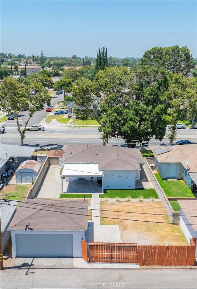 10536 La Mirada Blvd, Whittier, CA 90604 - aerial view of residential area