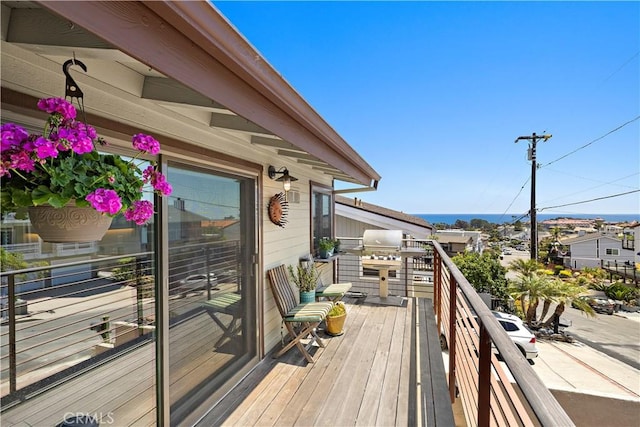 33942 Pequito Dr, Dana Point, CA 92629 - wooden deck with area for grilling