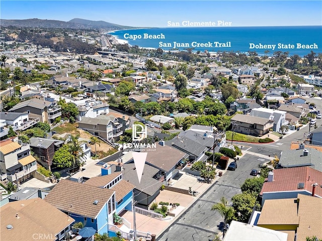 33942 Pequito Dr, Dana Point, CA 92629 - aerial view of residential area with a water and mountain view