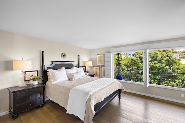 33942 Pequito Dr, Dana Point, CA 92629 - bedroom featuring wood-type flooring and baseboards