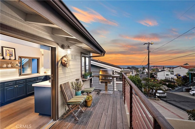 33942 Pequito Dr, Dana Point, CA 92629 - wooden deck featuring grilling area