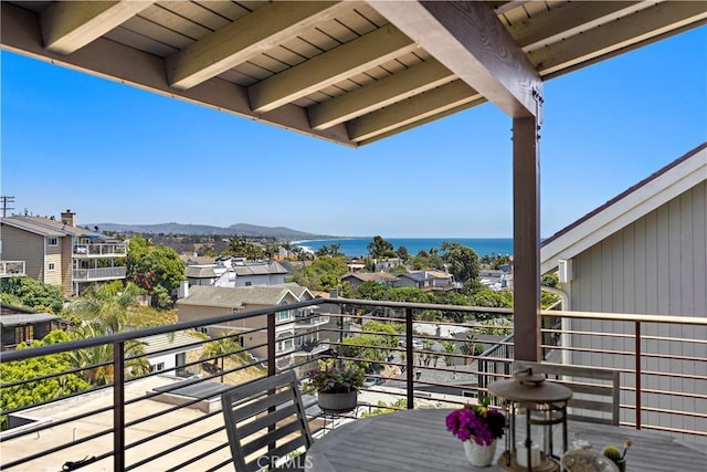 33942 Pequito Dr, Dana Point, CA 92629 - balcony with a water and mountain view