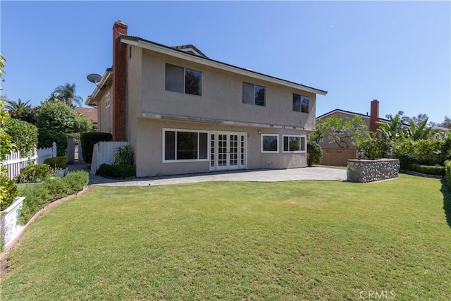 27021 Moro Azul, Mission Viejo, CA 92691 - back of property with french doors, a patio, and stucco siding