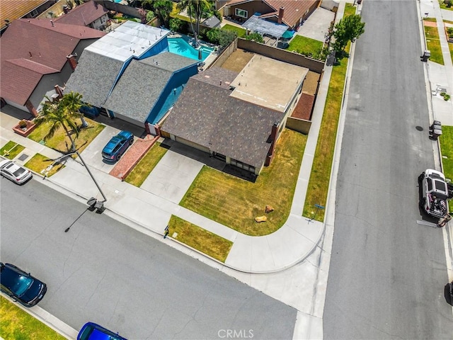 4510 E Hightree Cir, Anaheim, CA 92807 - aerial perspective of suburban area