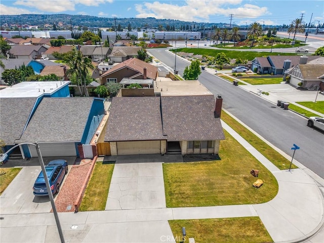 4510 E Hightree Cir, Anaheim, CA 92807 - aerial perspective of suburban area