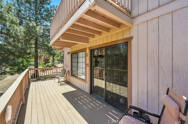 2229 Birchwood Way, Pine Mountain Club, CA 93222 - view of wooden terrace