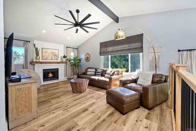 1851 Valencia Ave, Carlsbad, CA 92008 - living area with a ceiling fan, healthy amount of natural light, wood finished floors, and recessed lighting