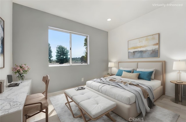 11150 Glenoaks Blvd Unit 106, Pacoima, CA 91331 - bedroom with recessed lighting and baseboards