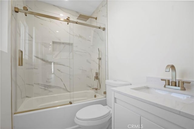 1230 Spazier Ave, Glendale, CA 91201 - bathroom featuring vanity and bath / shower combo with glass door