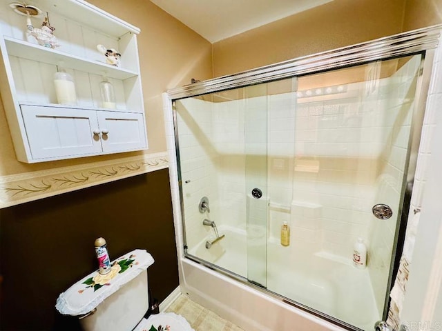 1670 Hillsborough St, Chula Vista, CA 91913 - full bathroom with shower / bath combination with glass door and toilet