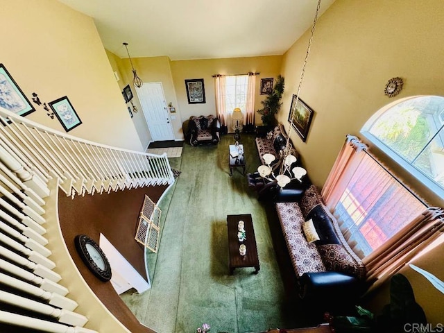 1670 Hillsborough St, Chula Vista, CA 91913 - living room with wood finished floors and a towering ceiling