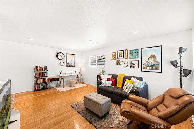 1105 W Calle De La Luna Unit 4, Azusa, CA 91702 - living area with recessed lighting and light wood-type flooring