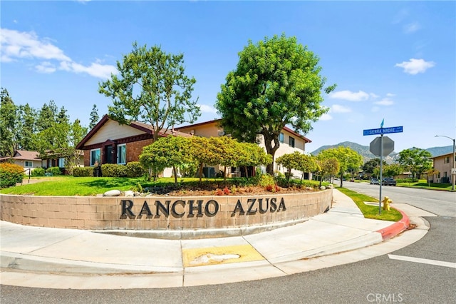 1105 W Calle De La Luna Unit 4, Azusa, CA 91702 - view of community sign