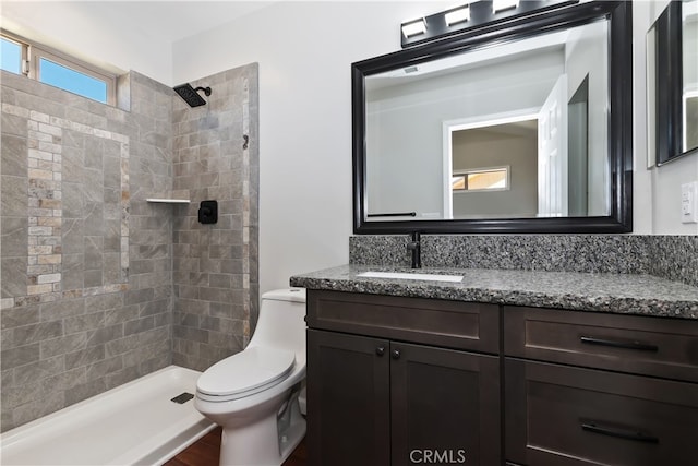 2217 Juniper Ln, Big Bear City, CA 92314 - bathroom featuring vanity and a tile shower