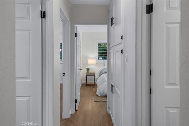 3531 Josie Ave, Long Beach, CA 90808 - corridor with light wood-style floors