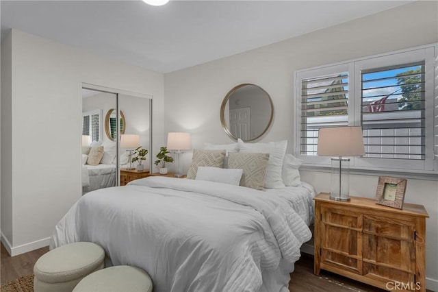 3531 Josie Ave, Long Beach, CA 90808 - bedroom featuring wood finished floors and a closet