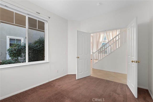 28403 Calex Dr, Valencia, CA 91354 - carpeted spare room featuring a smoke detector and baseboards