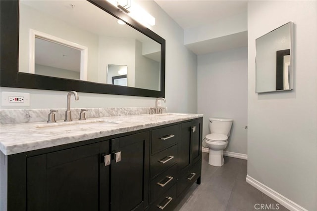 400 N 6th St Unit 202, Burbank, CA 91501 - full bath with double vanity and tile patterned floors