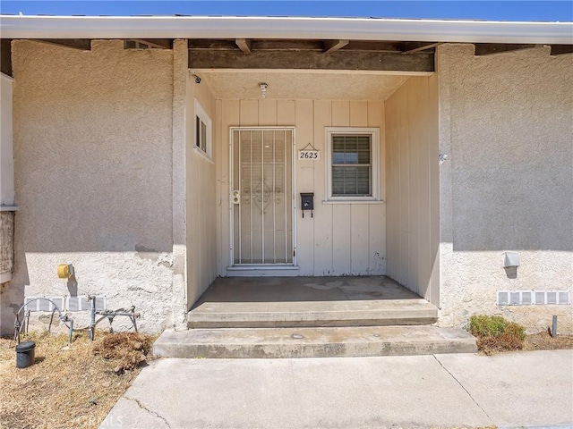 2623 N Parish Pl, Burbank, CA 91504 - property entrance with stucco siding