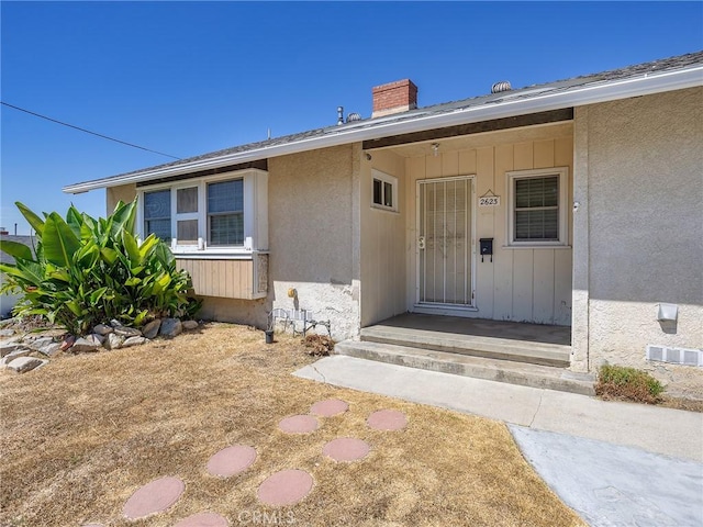 2623 N Parish Pl, Burbank, CA 91504 - entrance to property featuring a chimney