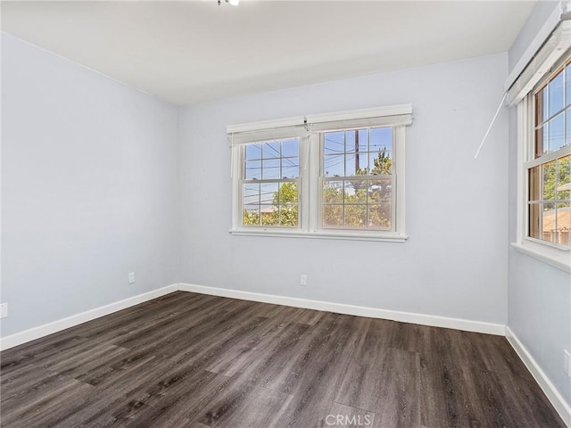 2623 N Parish Pl, Burbank, CA 91504 - spare room with wood finished floors and baseboards