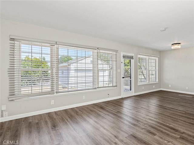 2623 N Parish Pl, Burbank, CA 91504 - spare room with wood finished floors and baseboards