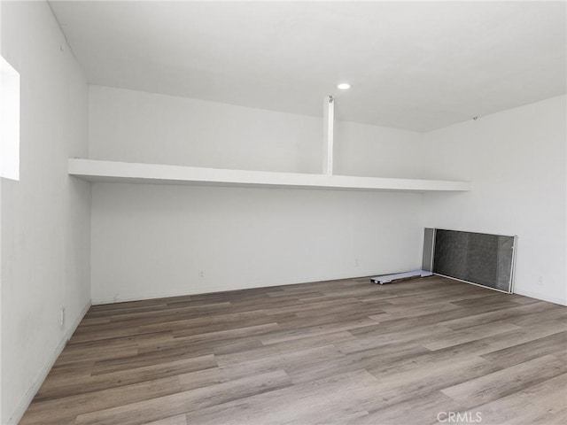 2623 N Parish Pl, Burbank, CA 91504 - basement featuring wood finished floors and recessed lighting