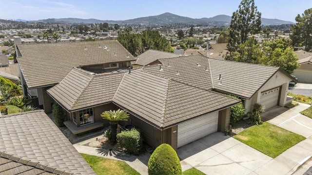 1471 Mercado, Escondido, CA 92026 - aerial perspective of suburban area featuring mountains