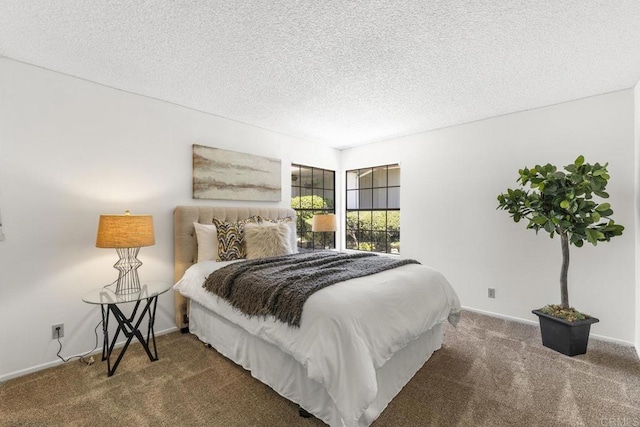 1471 Mercado, Escondido, CA 92026 - bedroom with carpet flooring and a textured ceiling