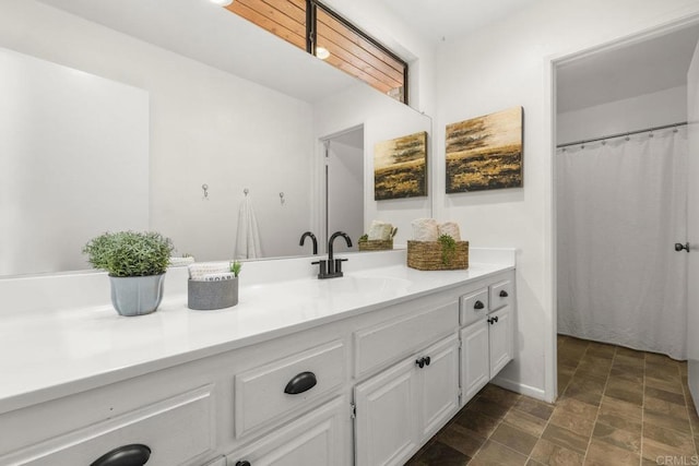 1471 Mercado, Escondido, CA 92026 - bathroom with vanity and stone finish flooring