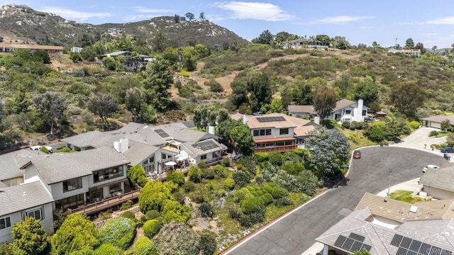 1471 Mercado, Escondido, CA 92026 - aerial view of residential area with a mountain backdrop