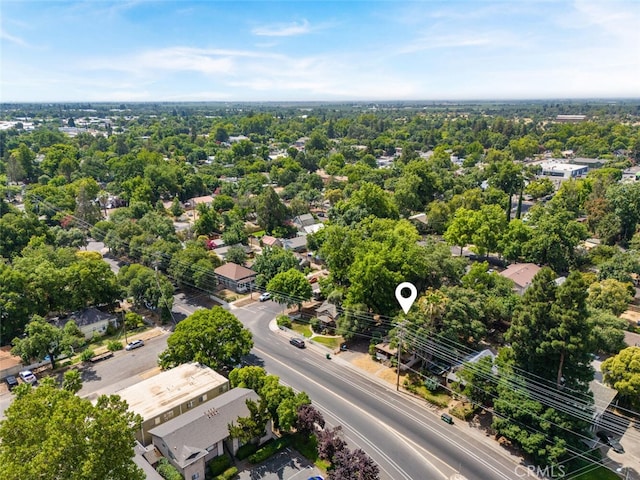 1326 Mulberry St, Chico, CA 95928 - drone / aerial view of a tree filled landscape