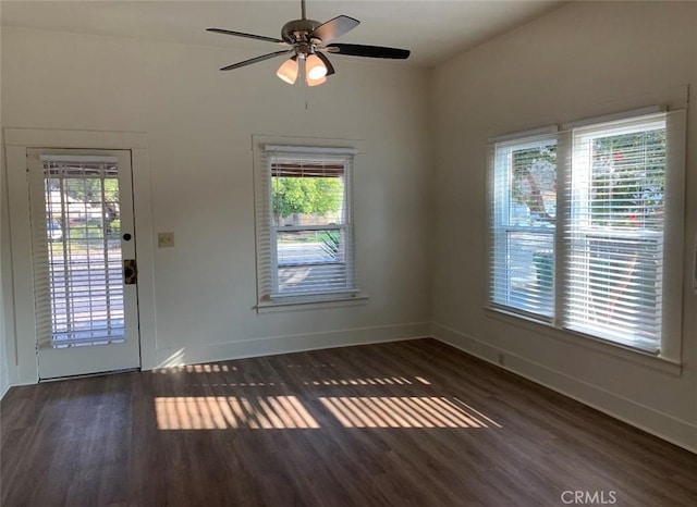 1326 Mulberry St, Chico, CA 95928 - entryway featuring wood finished floors and ceiling fan